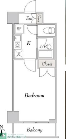 BluRock秋葉原の物件間取画像